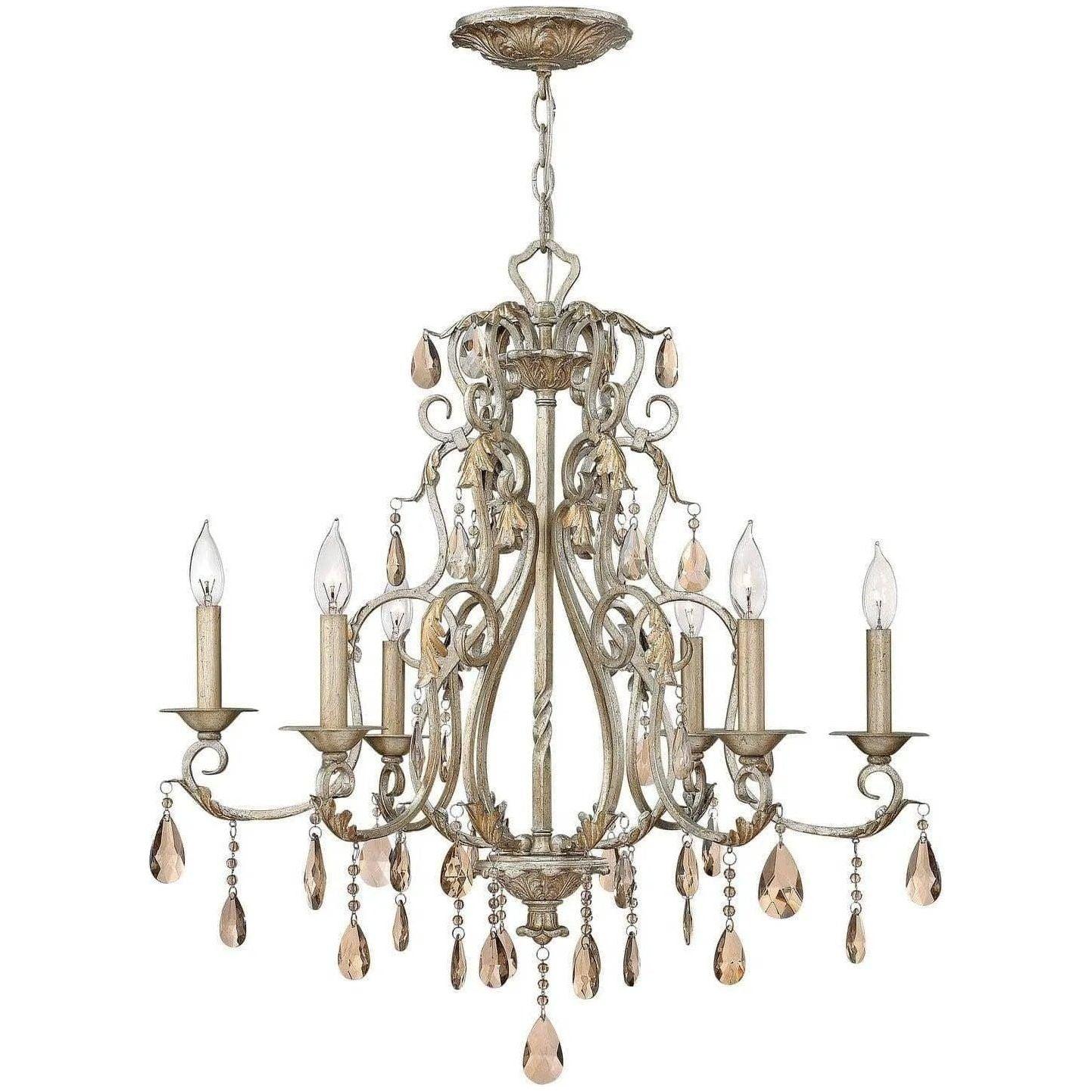Hinkley Lighting - Carlton 28-Inch Chandelier - 4776SL - Canada Light Shop