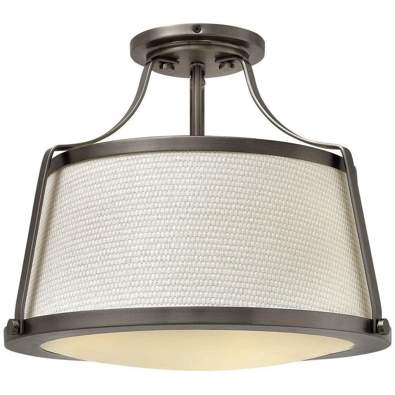 Hinkley Lighting - Charlotte 16-Inch Semi-Flush Mount - 3521AN - Canada Light Shop