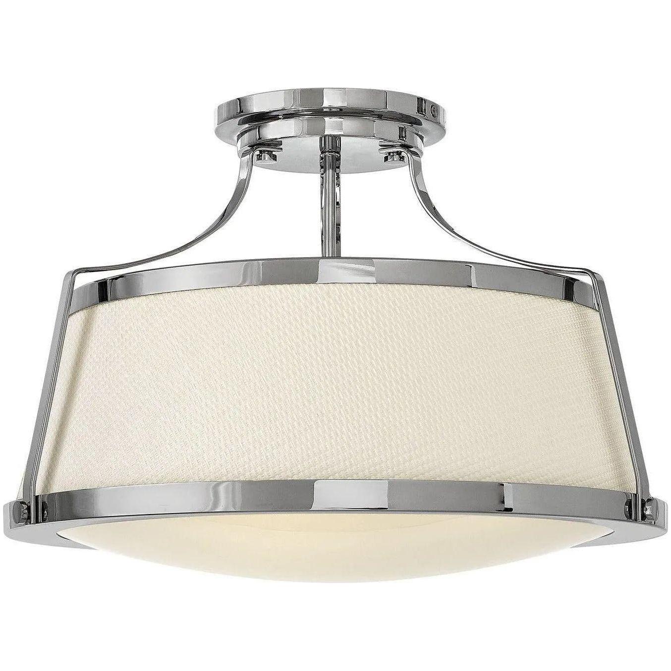 Hinkley Lighting - Charlotte 20-Inch Semi-Flush Mount - 3522CM - Canada Light Shop