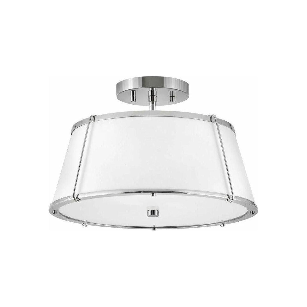 Hinkley Lighting - Clarke Semi-Flush Mount - 4893PN - Canada Light Shop