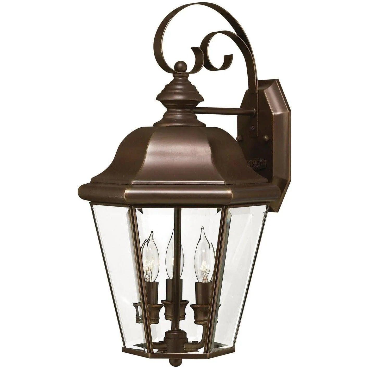 Hinkley Lighting - Clifton Park 19-Inch Outdoor Wall Mount - 2424CB - Canada Light Shop