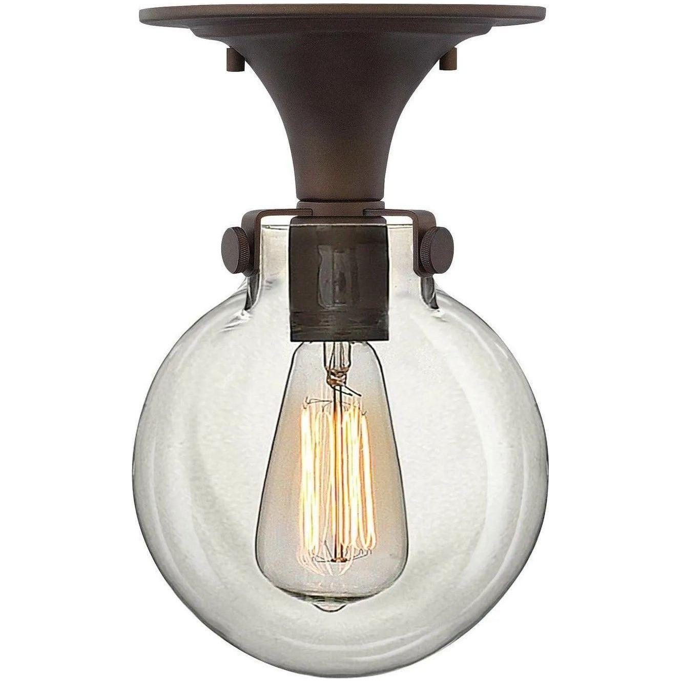 Hinkley Lighting - Congress 7-Inch Flush Mount - 3149OZ - Canada Light Shop