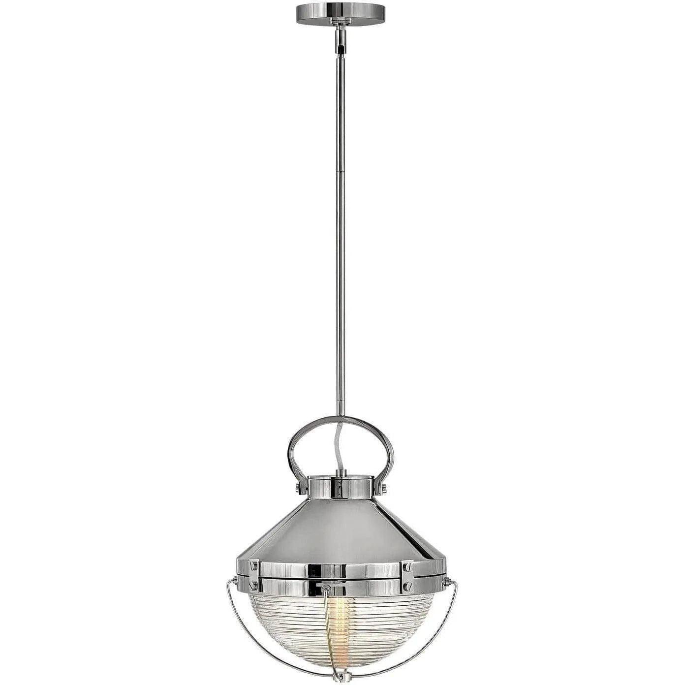 Hinkley Lighting - Crew 12-Inch Pendant - 4847PN - Canada Light Shop