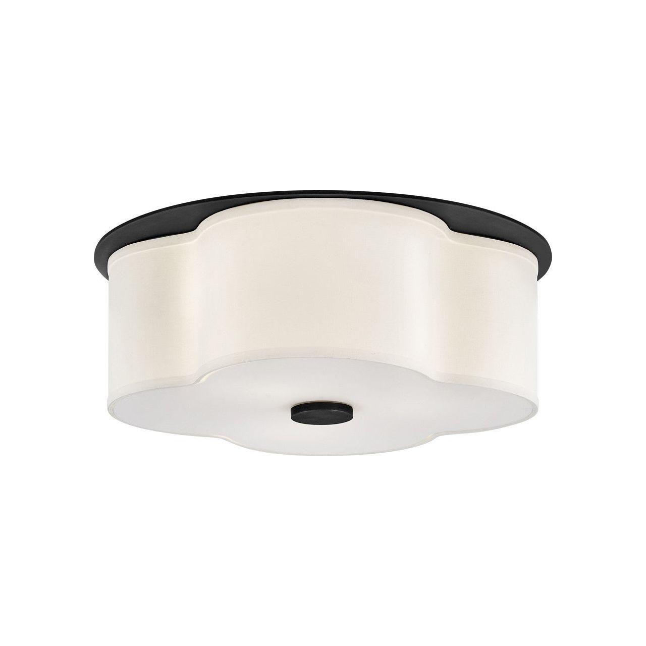 Hinkley Lighting - Delaney LED Flush Mount - 46443BK - Canada Light Shop