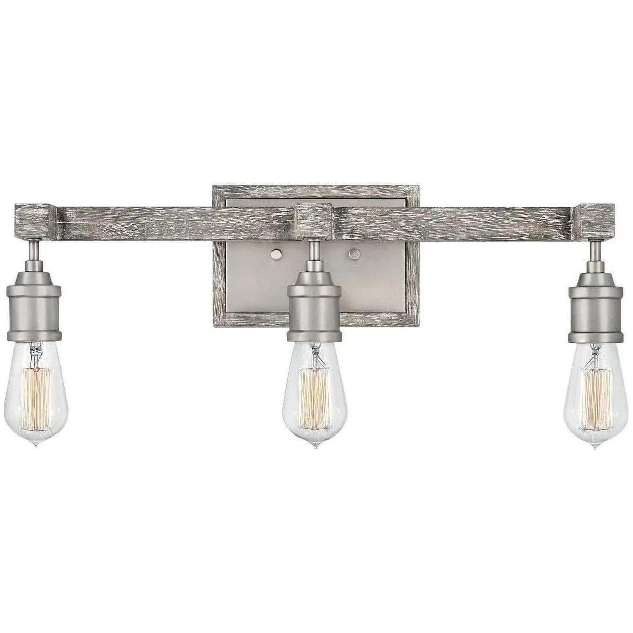 Hinkley Lighting - Denton 5-Inch Three Light Bath - 5763PW - Canada Light Shop