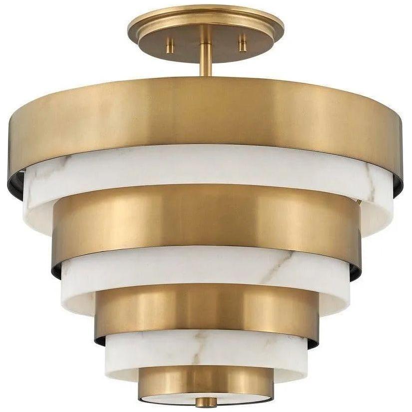 Hinkley Lighting - Echelon 15-Inch Chandelier - 30183HB - Canada Light Shop