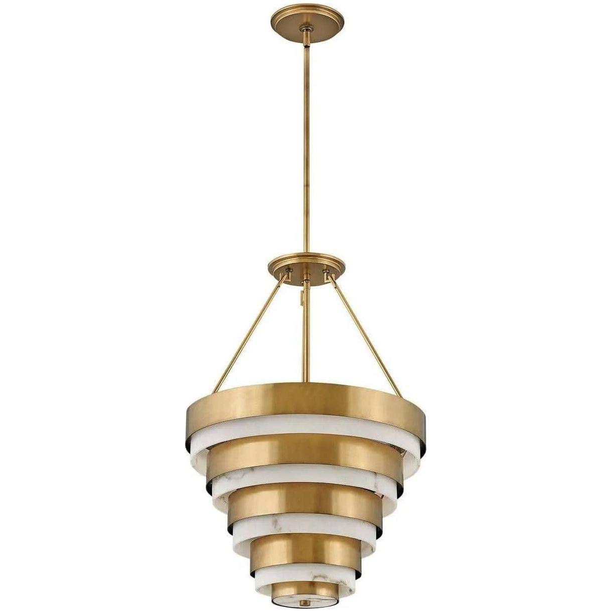Hinkley Lighting - Echelon 18-Inch Chandelier - 30184HB - Canada Light Shop