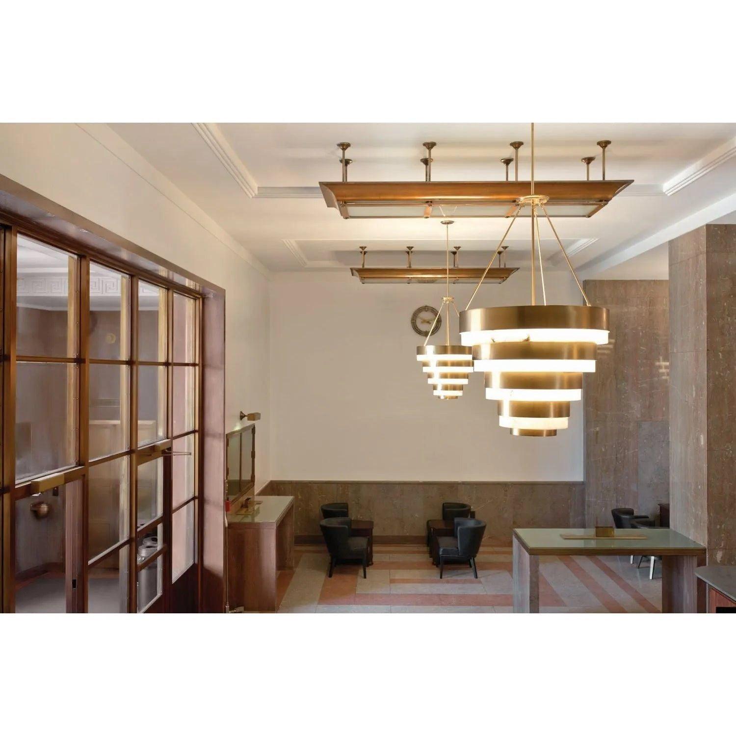 Hinkley Lighting - Echelon 27-Inch Chandelier - 30188HB - Canada Light Shop