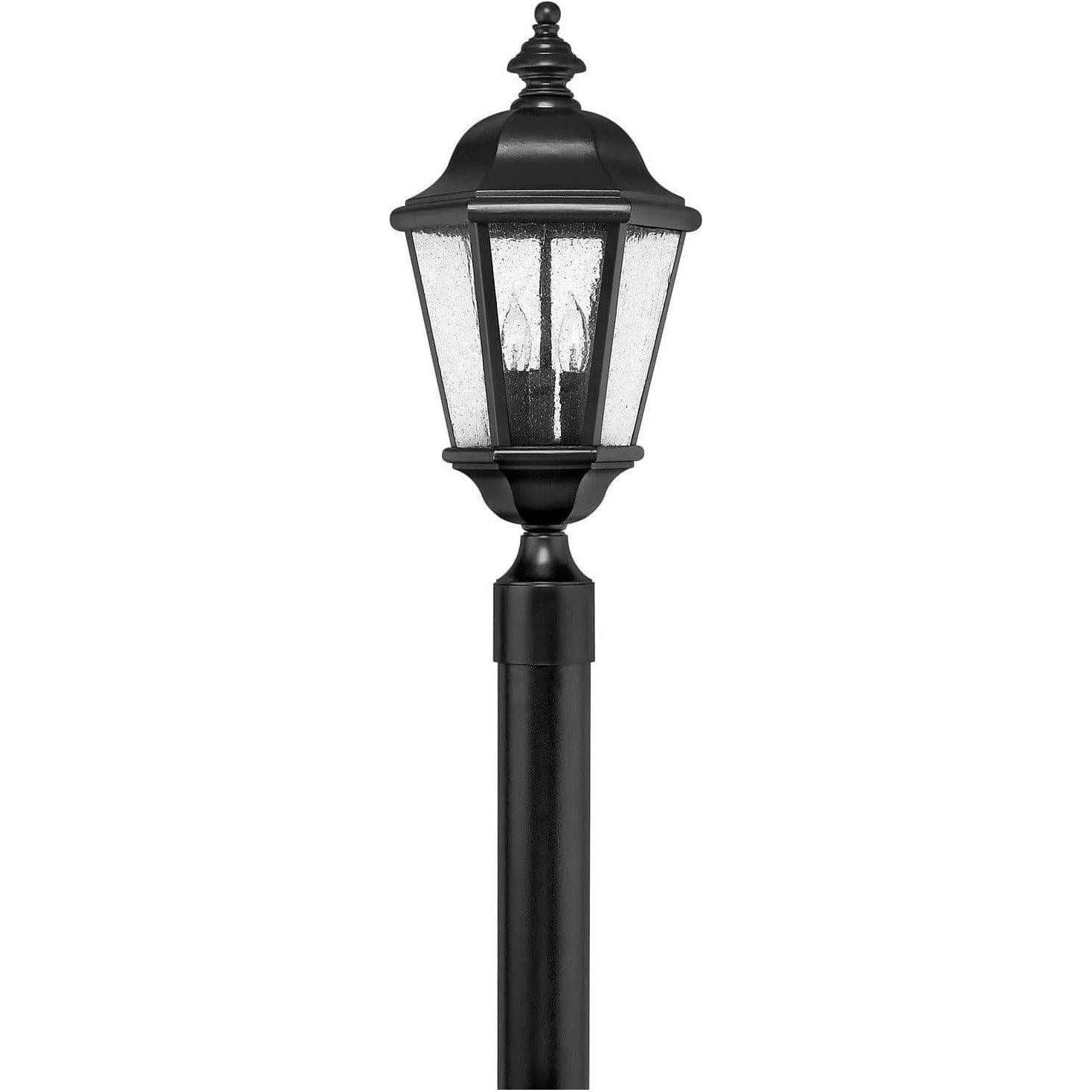 Hinkley Lighting - Edgewater 22-Inch Outdoor Post Mount - 1671BK - Canada Light Shop