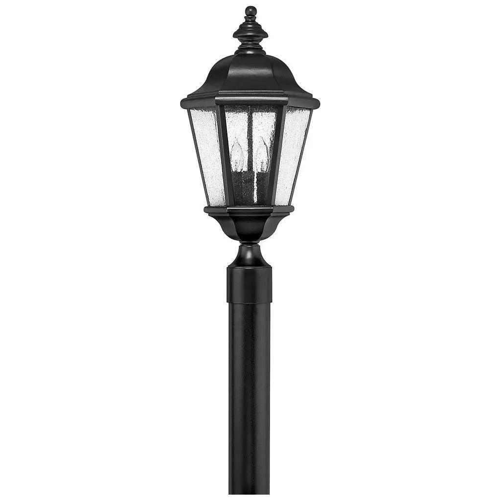 Hinkley Lighting - Edgewater LED Post Top/ Pier Mount - 1671BK-LL - Canada Light Shop