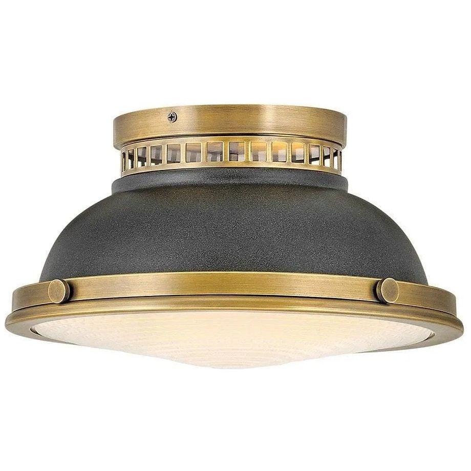 Hinkley Lighting - Emery 12-Inch Flush Mount - 4081HB-DZ - Canada Light Shop