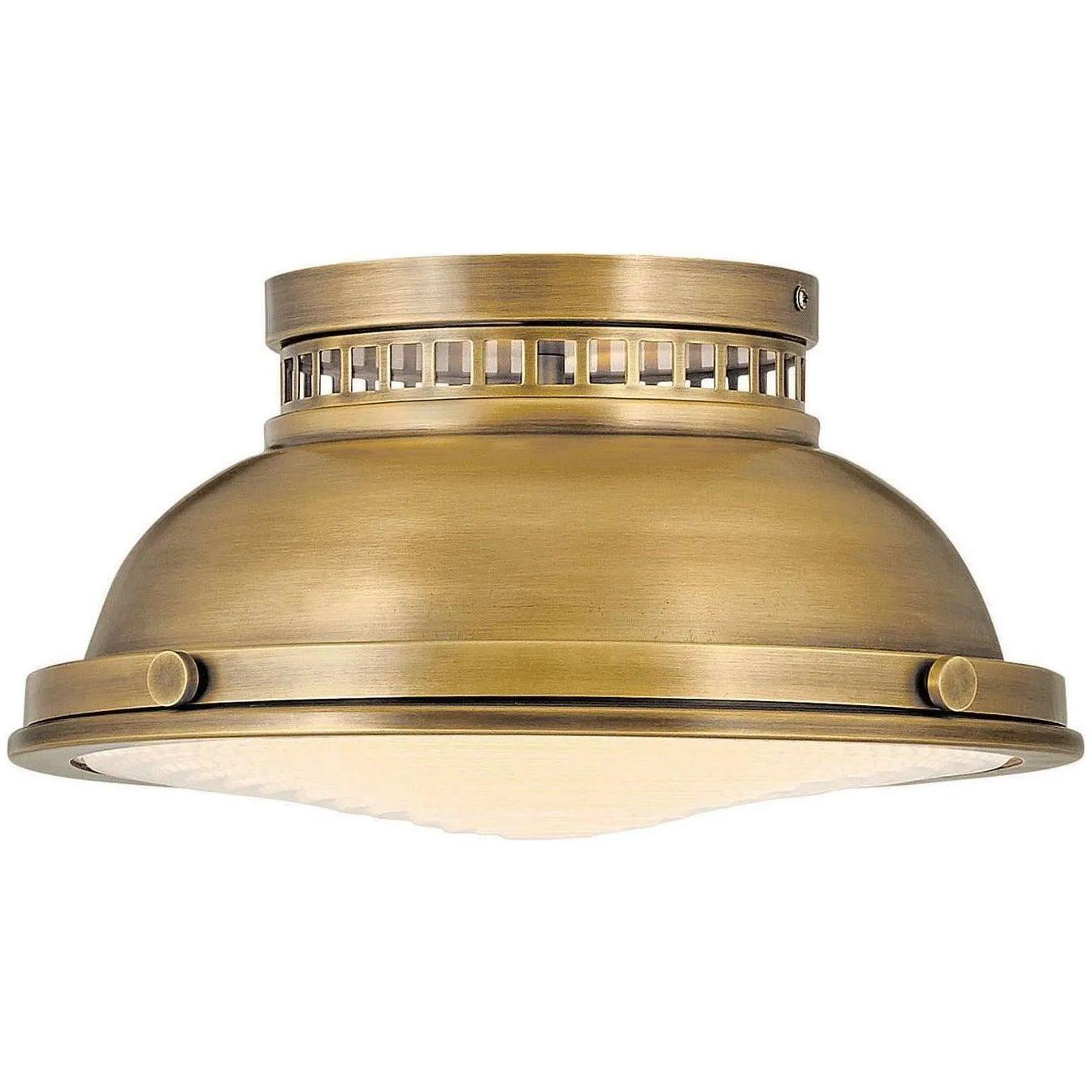 Hinkley Lighting - Emery 12-Inch Flush Mount - 4081HB - Canada Light Shop