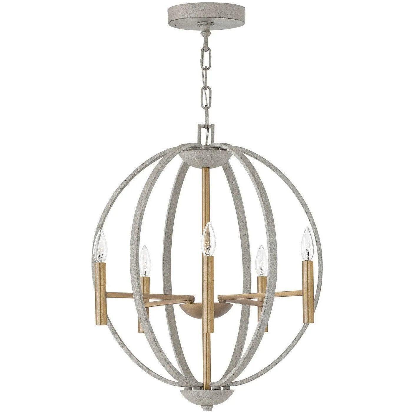 Hinkley Lighting - Euclid 21-Inch Chandelier - 3466CG - Canada Light Shop