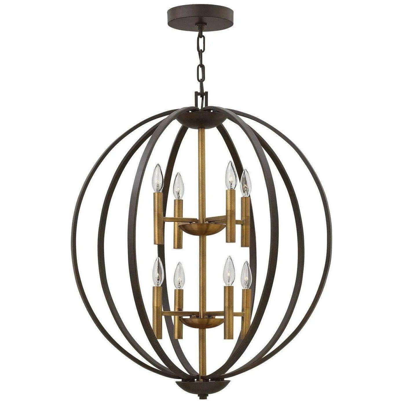 Hinkley Lighting - Euclid 28-Inch Chandelier - 3468SB - Canada Light Shop