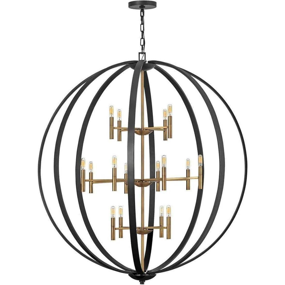 Hinkley Lighting - Euclid 52-Inch Chandelier - 3465SB - Canada Light Shop