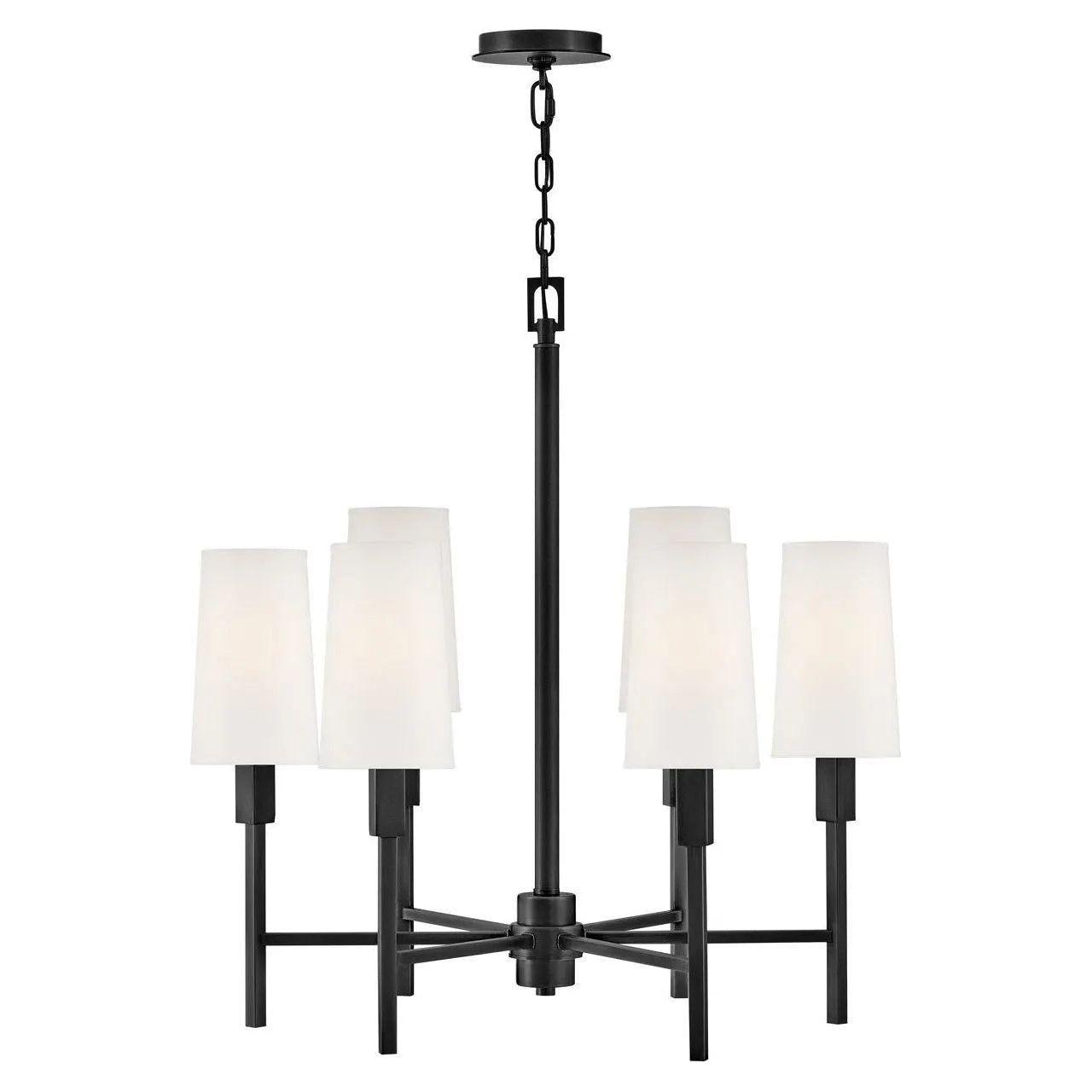 Hinkley Lighting - Fenwick LED Chandelier - 46455BK - Canada Light Shop