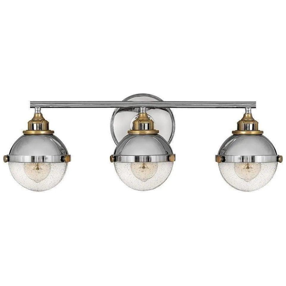 Hinkley Lighting - Fletcher 25-Inch Three Light Bath - 5173PN - Canada Light Shop