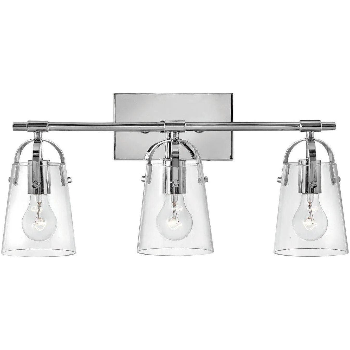 Hinkley Lighting - Foster 22-Inch Three Light Bath - 5133CM - Canada Light Shop
