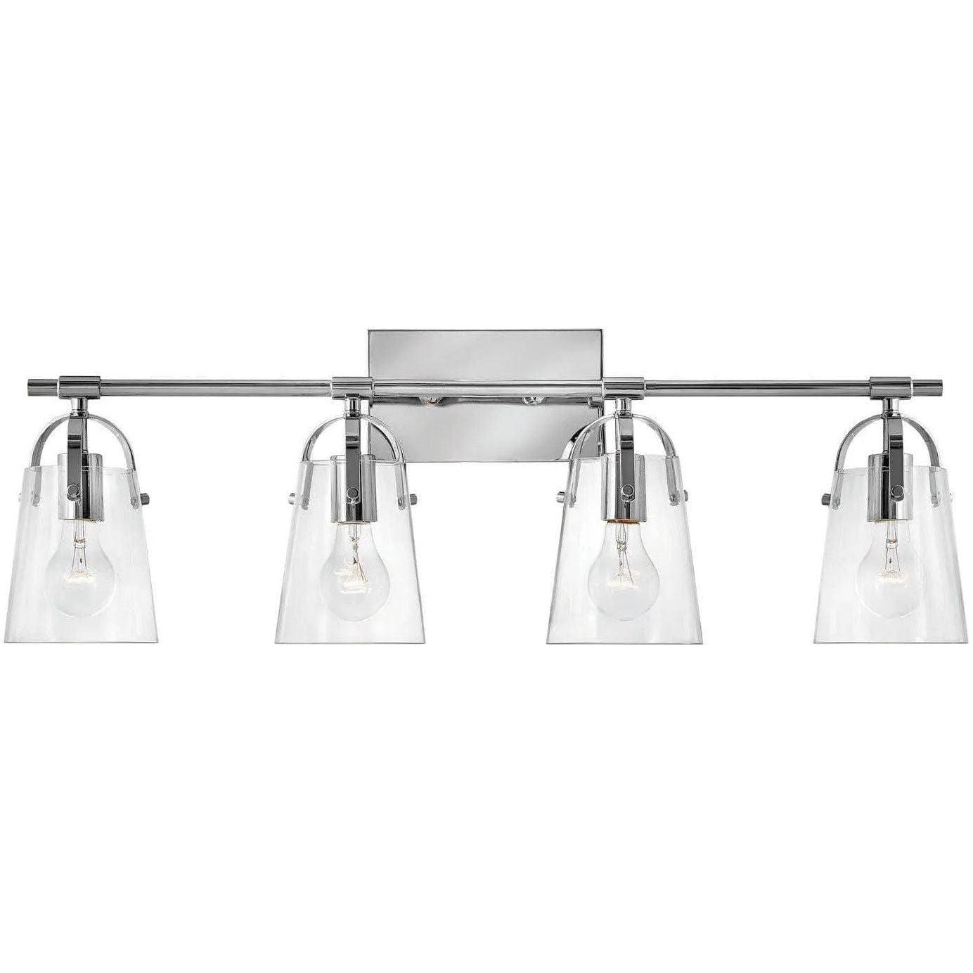 Hinkley Lighting - Foster 31-Inch Four Light Bath - 5134CM - Canada Light Shop