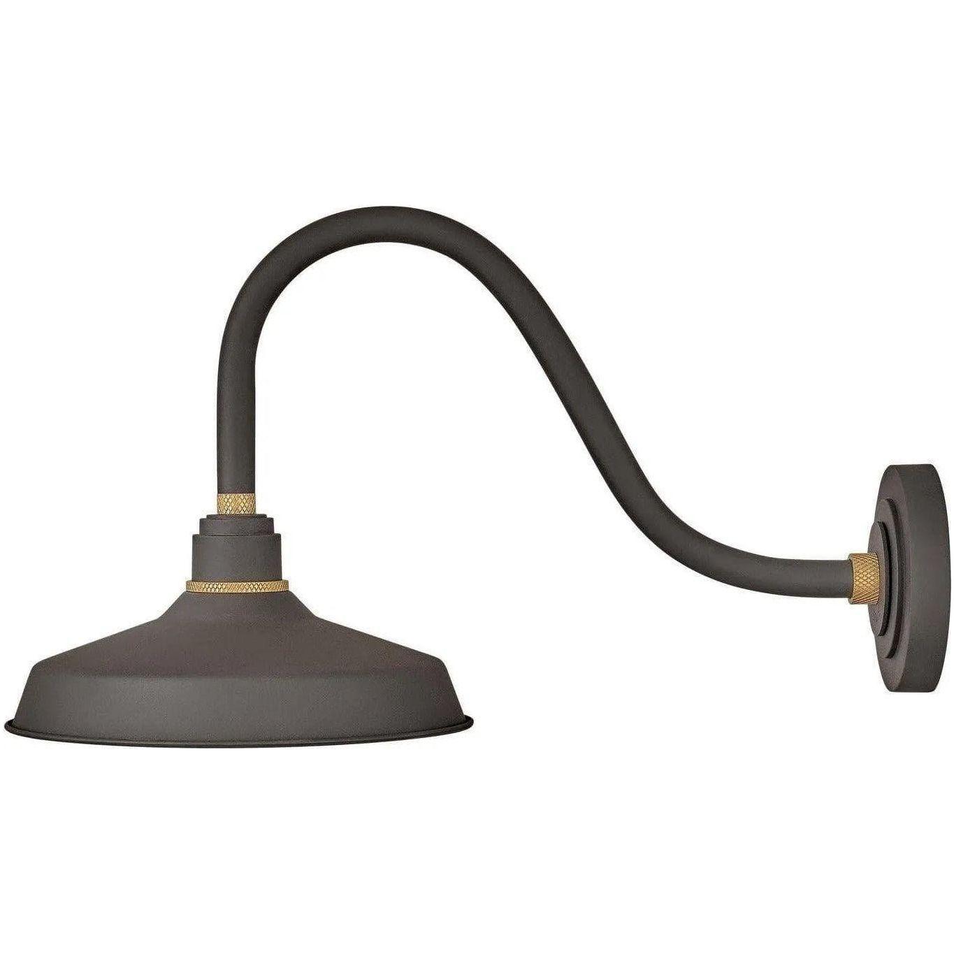 Hinkley Lighting - Foundry Classic 14-Inch Outdoor Wall Mount - 10342MR - Canada Light Shop