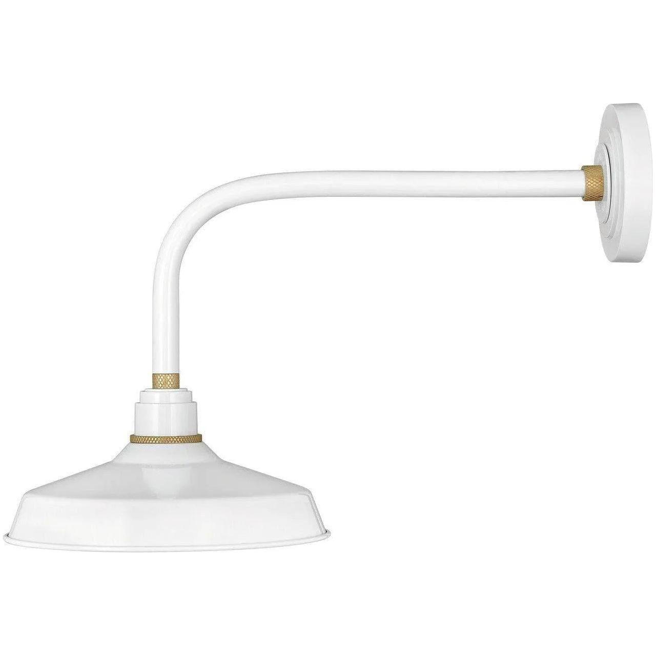 Hinkley Lighting - Foundry Classic 16-Inch Outdoor Wall Mount - 10312GW - Canada Light Shop