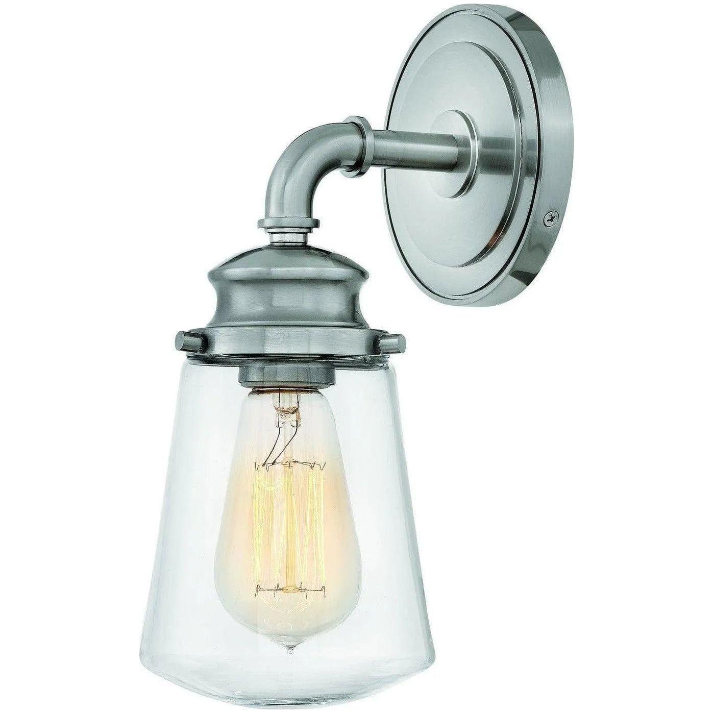 Hinkley Lighting - Fritz 12-Inch Single Vanity - 5030BN - Canada Light Shop