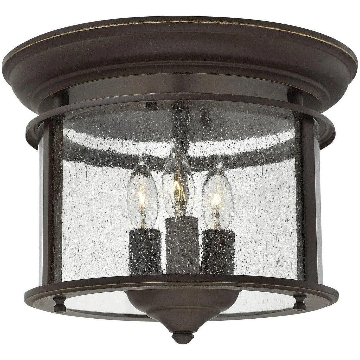 Hinkley Lighting - Gentry 11-Inch Flush Mount - 3473OB - Canada Light Shop