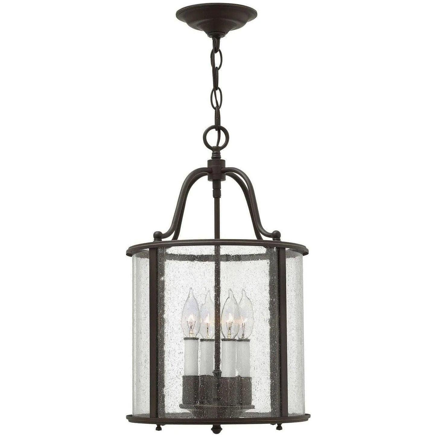 Hinkley Lighting - Gentry 12-Inch Foyer Pendant - 3474OB - Canada Light Shop