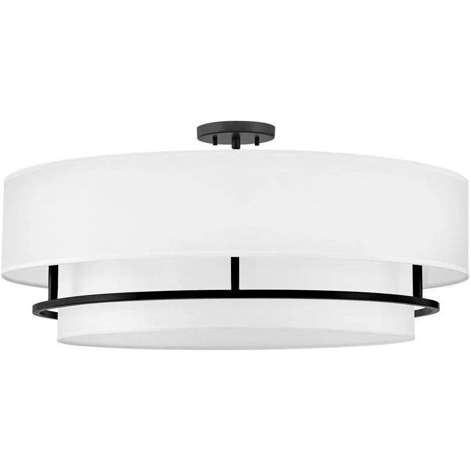 Hinkley Lighting - Graham LED Semi-Flush Mount - 38895BK - Canada Light Shop