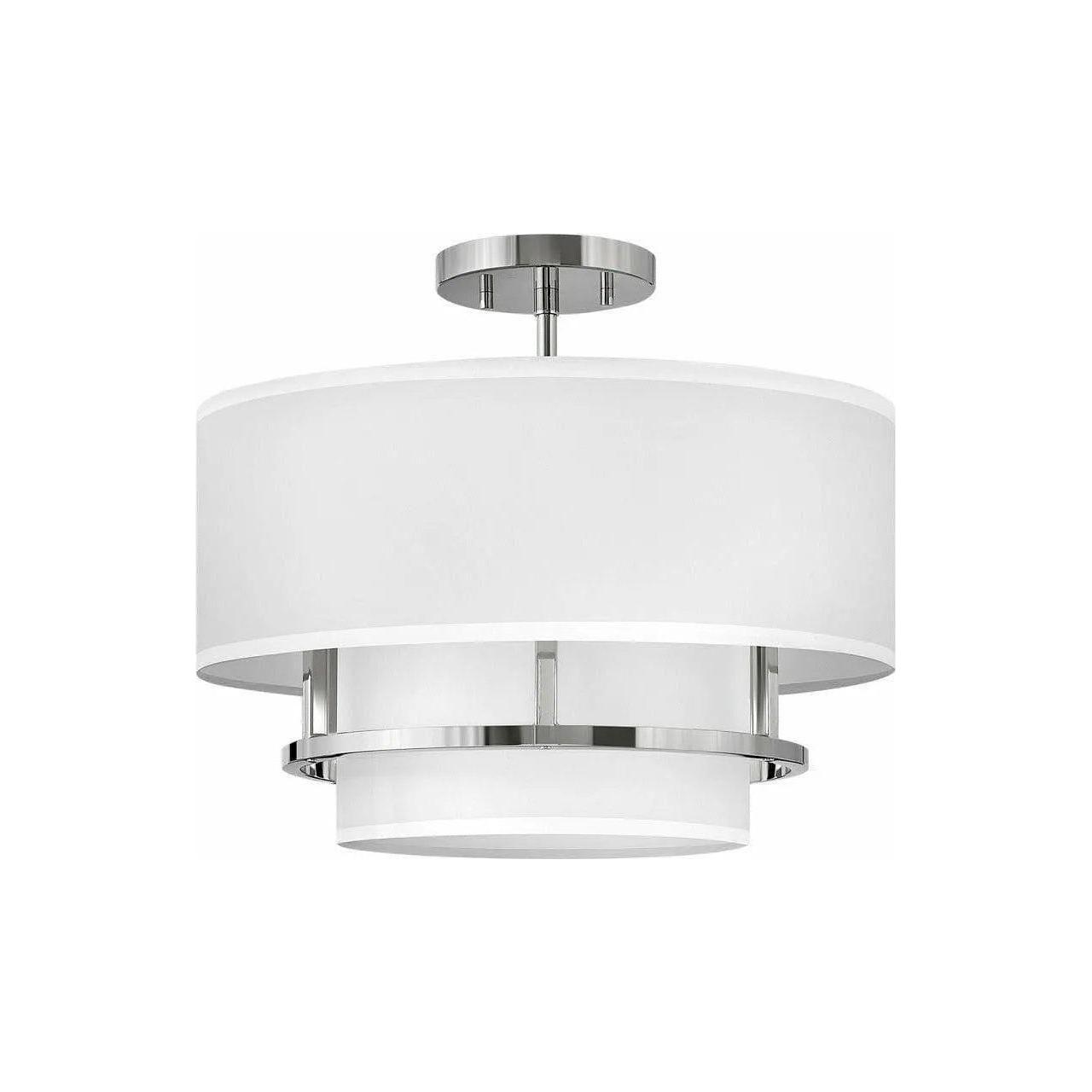 Hinkley Lighting - Graham Semi-Flush Mount - 38893PN - Canada Light Shop
