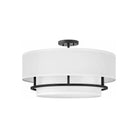 Hinkley Lighting - Graham Semi-Flush Mount - 38894BK - Canada Light Shop