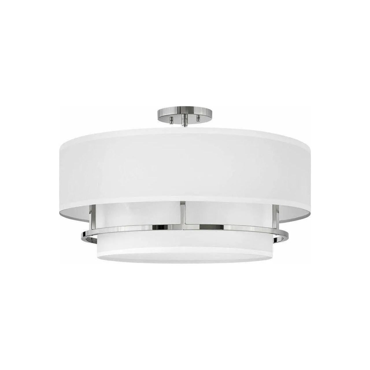 Hinkley Lighting - Graham Semi-Flush Mount - 38894PN - Canada Light Shop