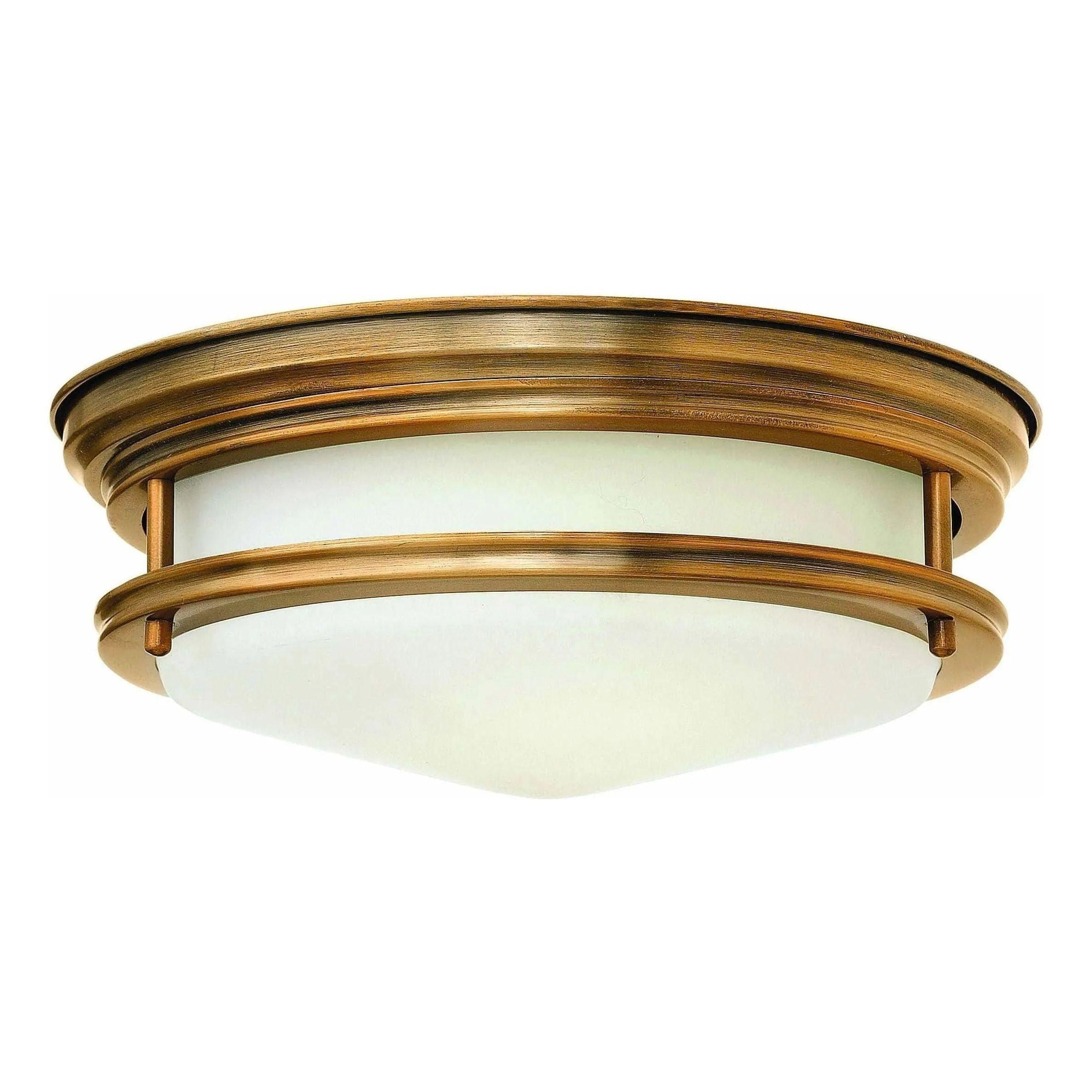 Hinkley Lighting - Hadley 12-Inch Flush Mount - 3302AN - Canada Light Shop