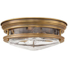 Hinkley Lighting - Hadley 12-Inch Flush Mount - 3302BR-CL - Canada Light Shop