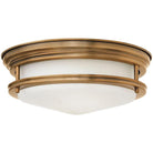 Hinkley Lighting - Hadley 12-Inch Flush Mount - 3302BR - Canada Light Shop