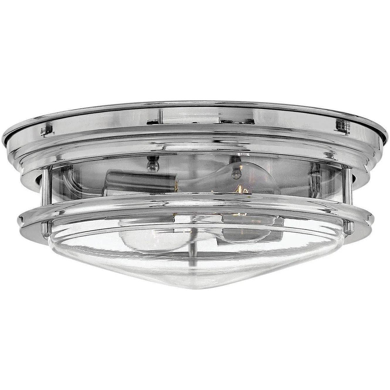 Hinkley Lighting - Hadley 12-Inch Flush Mount - 3302CM-CL - Canada Light Shop