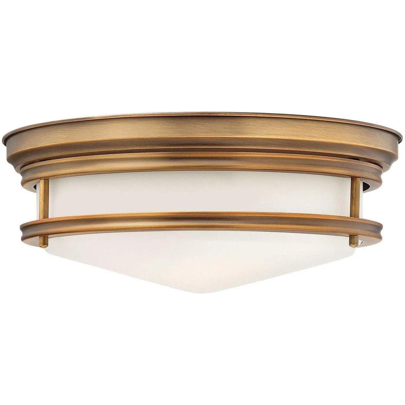 Hinkley Lighting - Hadley 14-Inch Flush Mount - 3301BR - Canada Light Shop