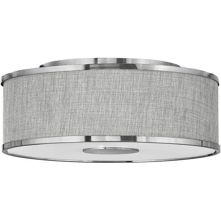 Hinkley Lighting - Halo 18-Inch Flush Mount - 42007BN - Canada Light Shop