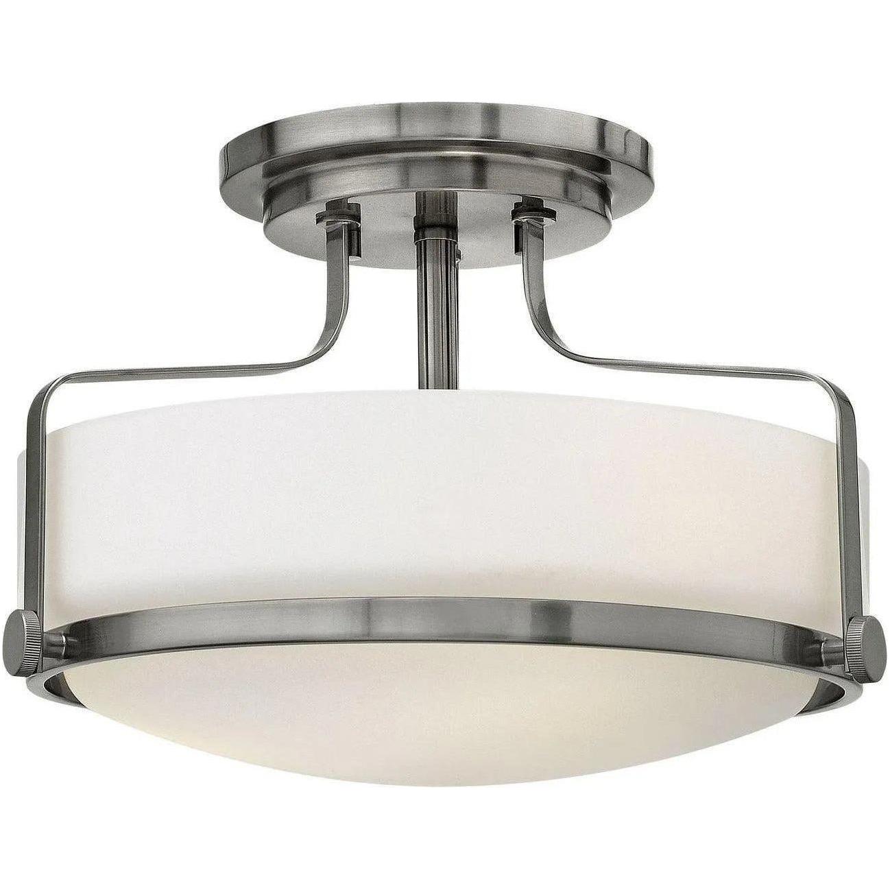 Hinkley Lighting - Harper 14-Inch Semi-Flush Mount - 3641BN - Canada Light Shop