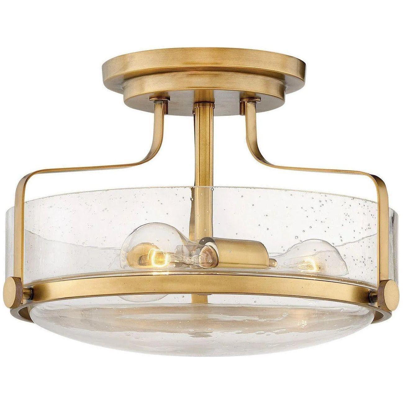 Hinkley Lighting - Harper 14-Inch Semi-Flush Mount - 3641HB-CS - Canada Light Shop