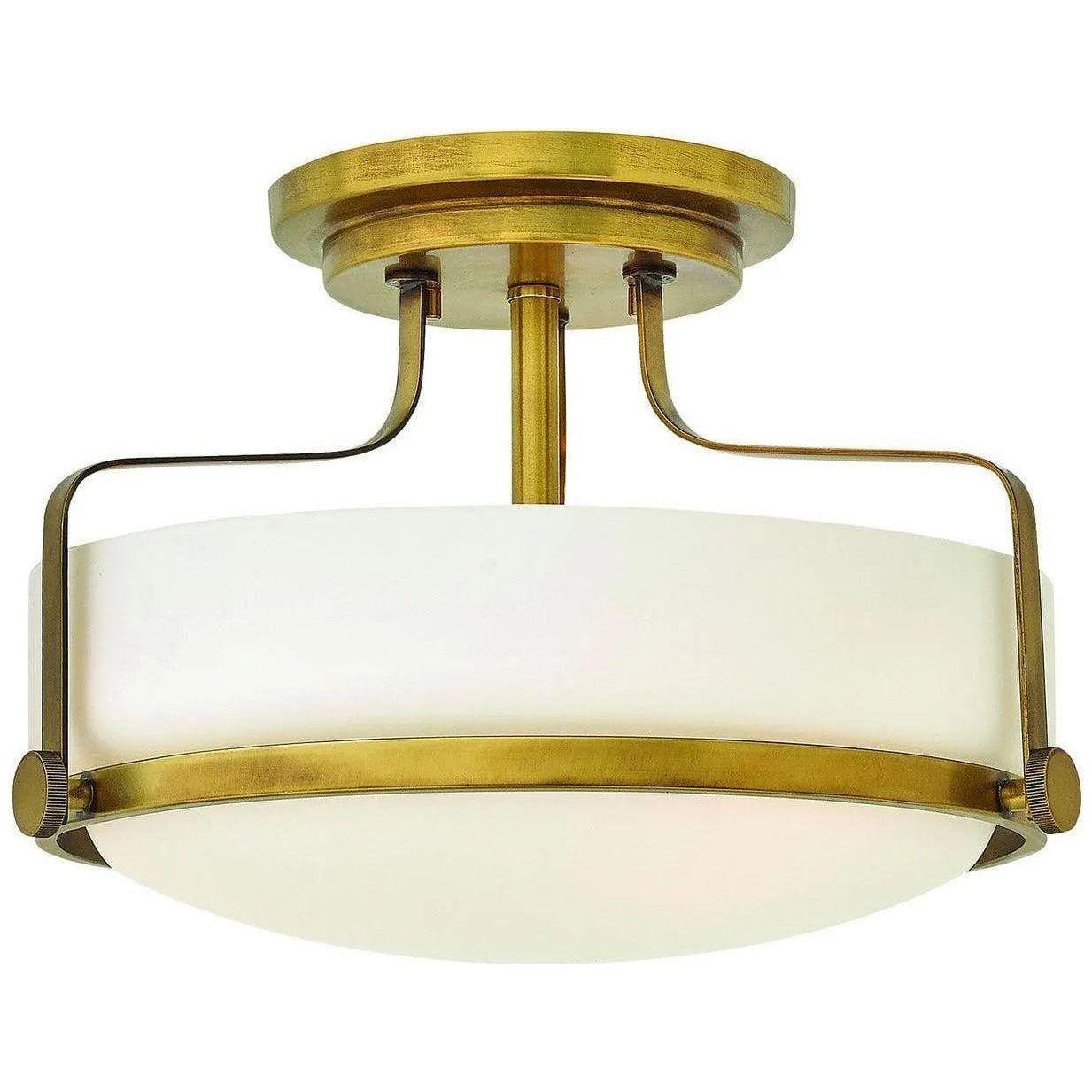 Hinkley Lighting - Harper 14-Inch Semi-Flush Mount - 3641HB-LED - Canada Light Shop