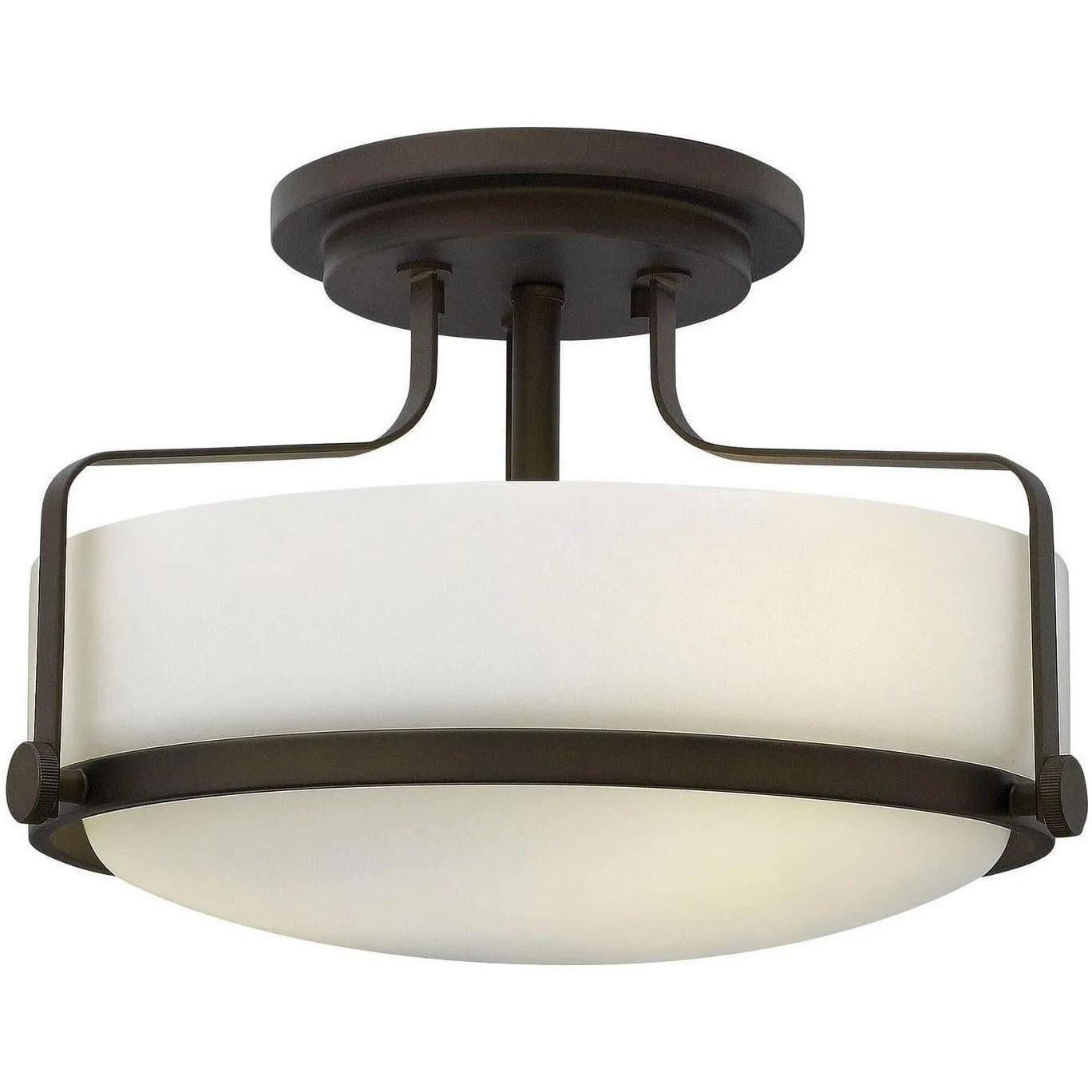 Hinkley Lighting - Harper 14-Inch Semi-Flush Mount - 3641OZ-LED - Canada Light Shop