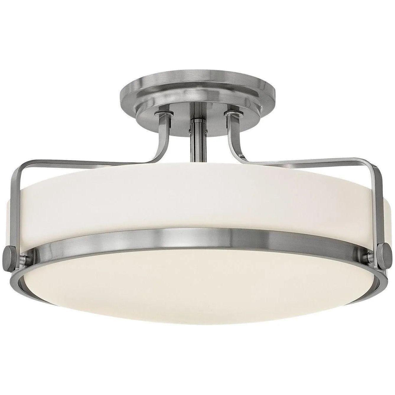 Hinkley Lighting - Harper 18-Inch Semi-Flush Mount - 3643BN - Canada Light Shop