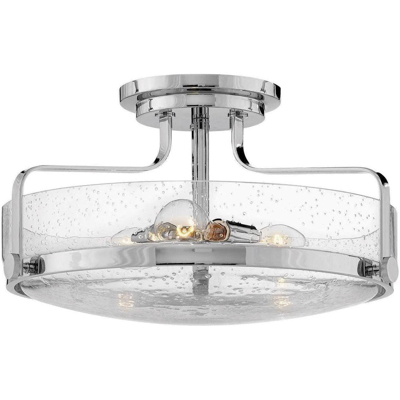 Hinkley Lighting - Harper 18-Inch Semi-Flush Mount - 3643CM-CS - Canada Light Shop
