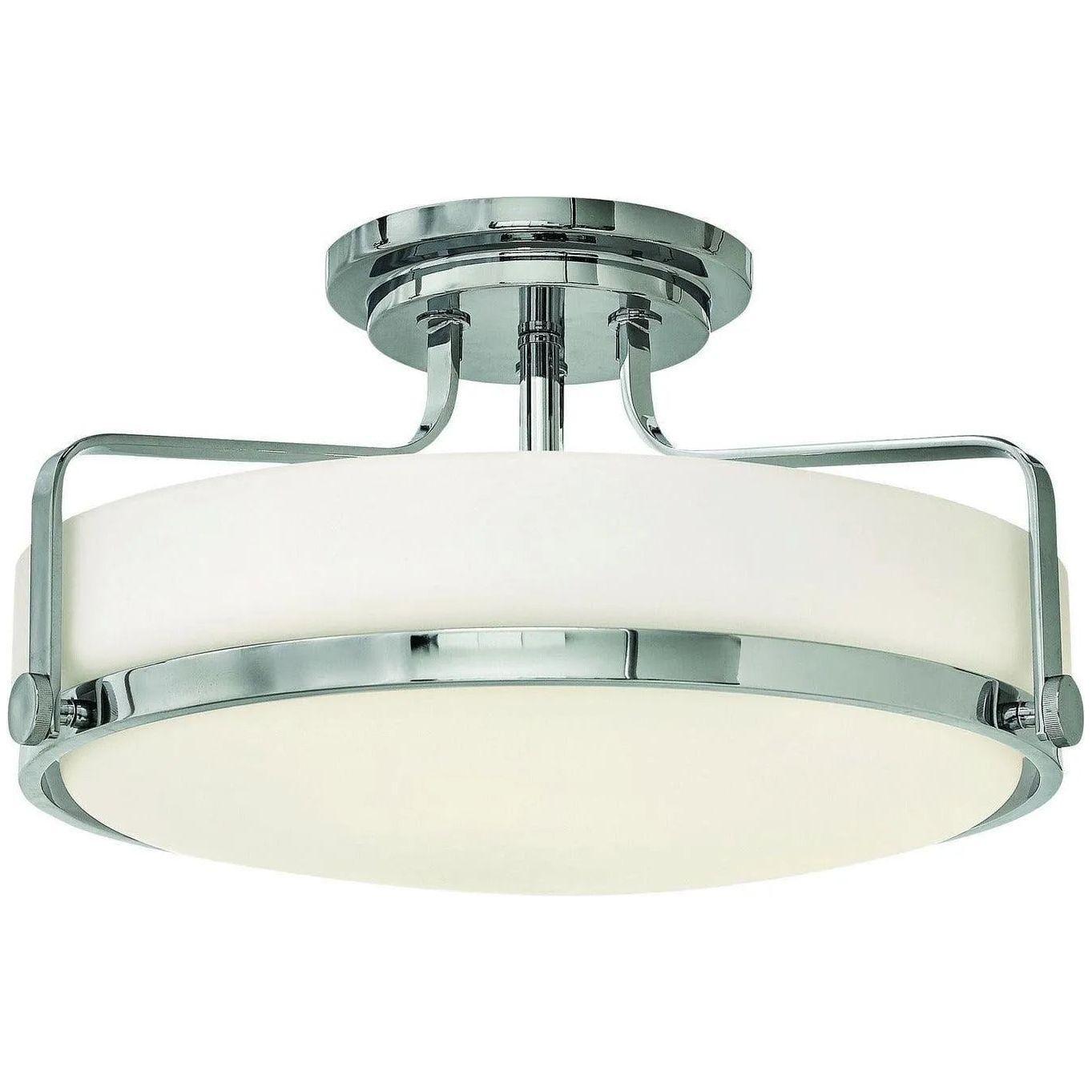Hinkley Lighting - Harper 18-Inch Semi-Flush Mount - 3643CM-LED - Canada Light Shop