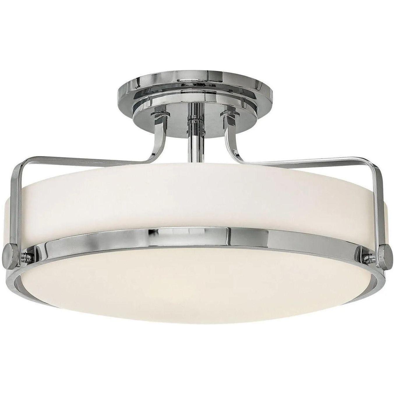 Hinkley Lighting - Harper 18-Inch Semi-Flush Mount - 3643CM - Canada Light Shop