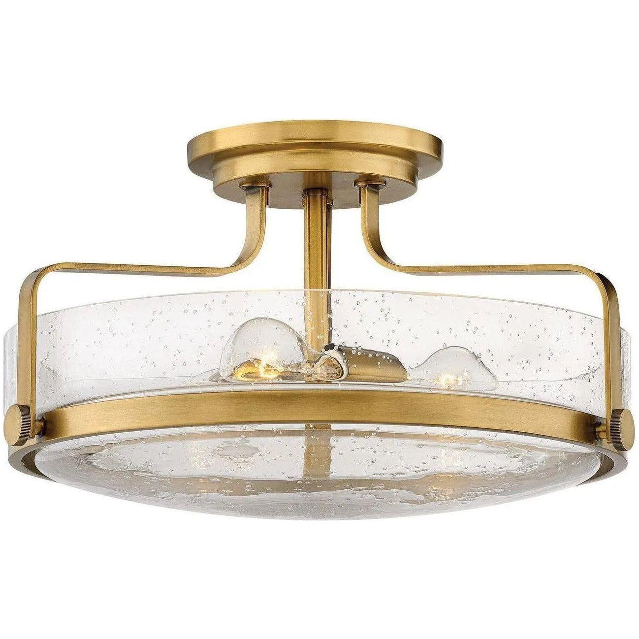 Hinkley Lighting - Harper 18-Inch Semi-Flush Mount - 3643HB-CS - Canada Light Shop