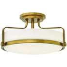 Hinkley Lighting - Harper 18-Inch Semi-Flush Mount - 3643HB-LED - Canada Light Shop