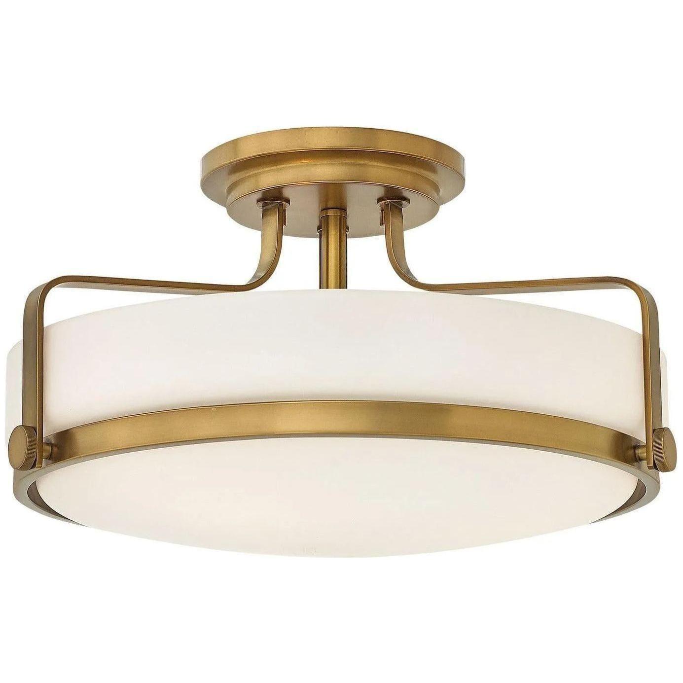 Hinkley Lighting - Harper 18-Inch Semi-Flush Mount - 3643HB - Canada Light Shop