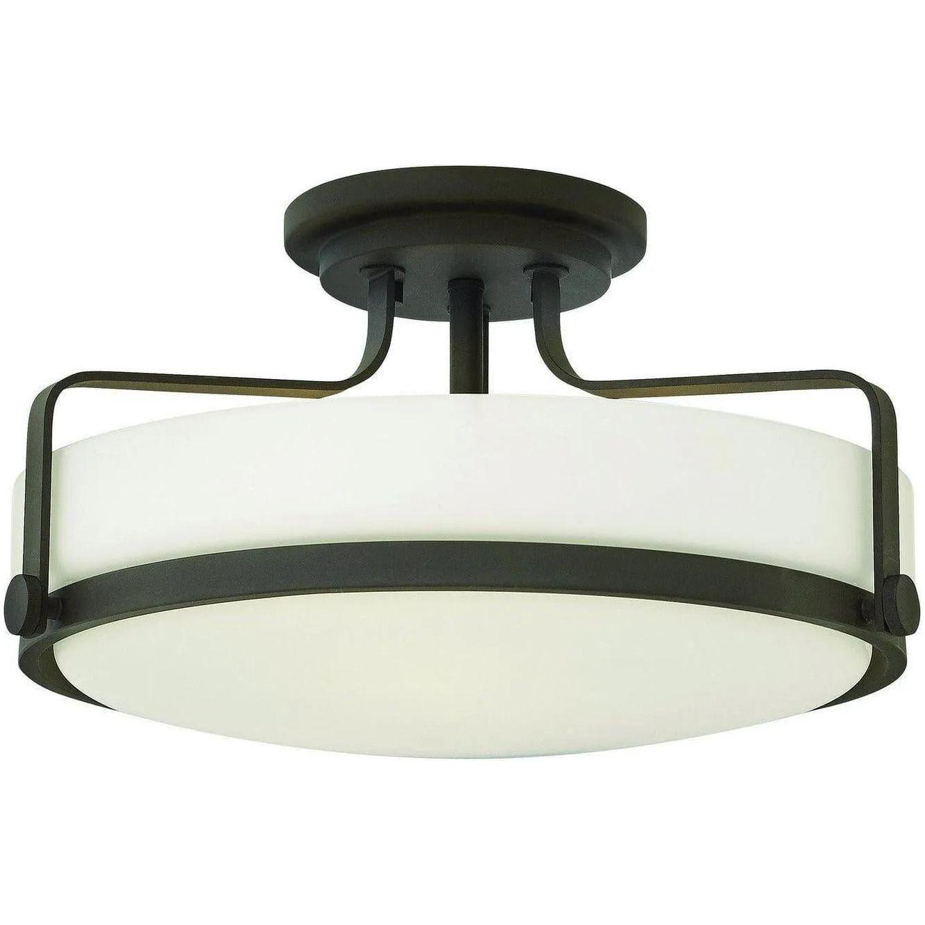 Hinkley Lighting - Harper 18-Inch Semi-Flush Mount - 3643OZ-LED - Canada Light Shop